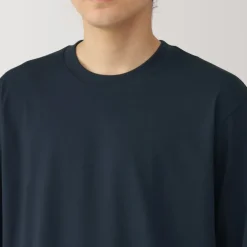 Men's Jersey Crew Neck Long Sleeve T-Shirt