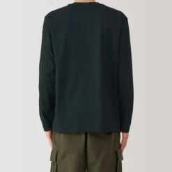 Men's Jersey Crew Neck Long Sleeve T-Shirt