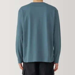 Men's Jersey Crew Neck Long Sleeve T-Shirt