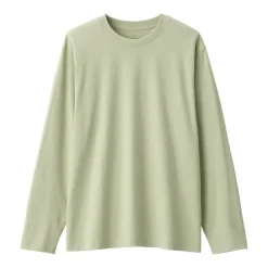 Men's Jersey Crew Neck Long Sleeve T-Shirt