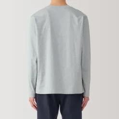 Men's Jersey Crew Neck Long Sleeve T-Shirt
