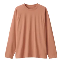 Men's Jersey Crew Neck Long Sleeve T-Shirt