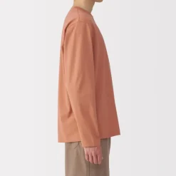 Men's Jersey Crew Neck Long Sleeve T-Shirt