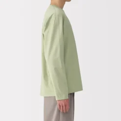 Men's Jersey Crew Neck Long Sleeve T-Shirt