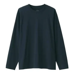 Men's Jersey Crew Neck Long Sleeve T-Shirt