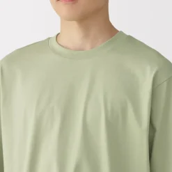 Men's Jersey Crew Neck Long Sleeve T-Shirt
