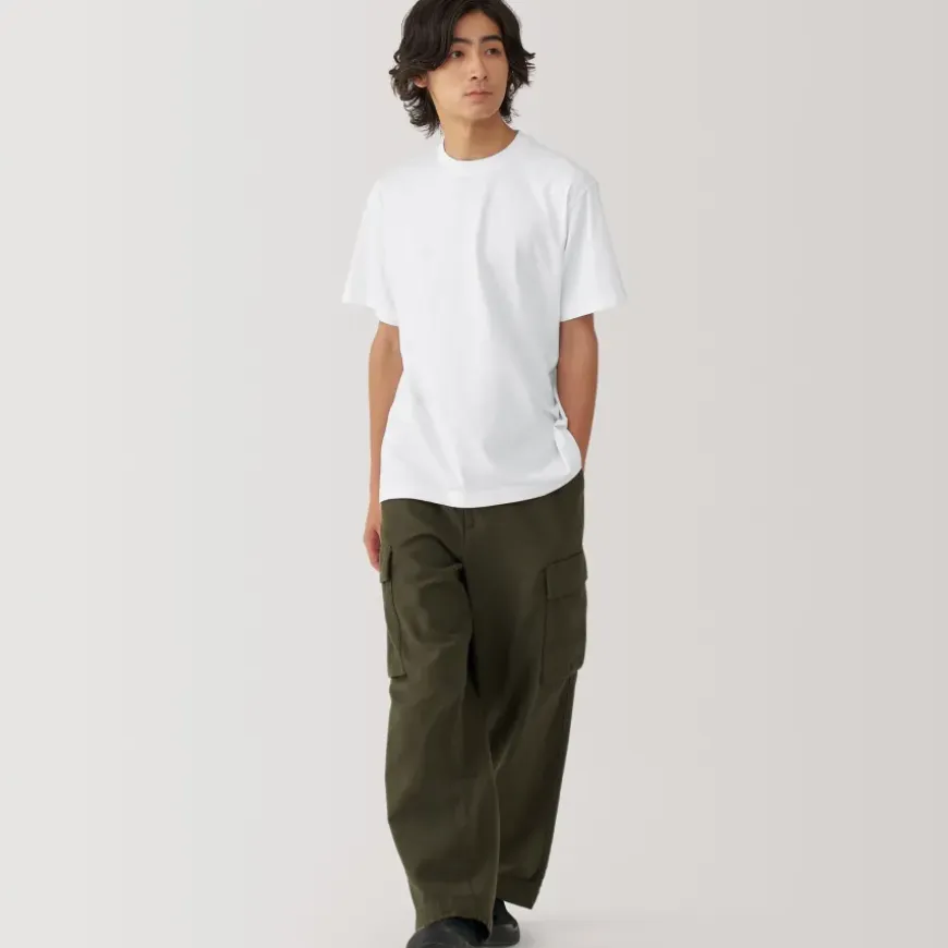 Men's Jersey Crew Neck Short Sleeve T-Shirt