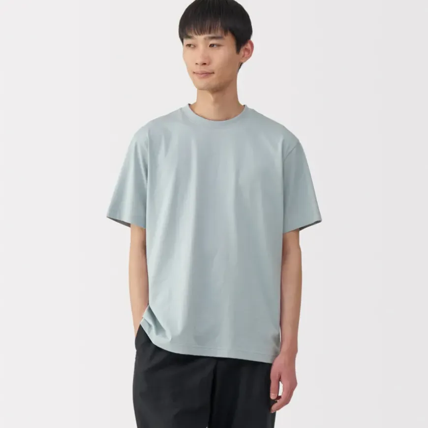 Men's Jersey Crew Neck Short Sleeve T-Shirt
