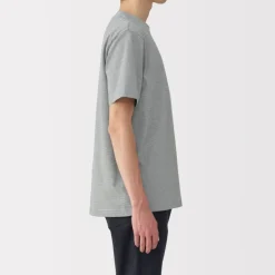 Men's Jersey Crew Neck Short Sleeve Striped T-Shirt
