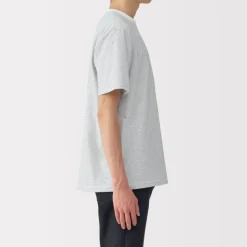 Men's Jersey Crew Neck Short Sleeve Striped T-Shirt