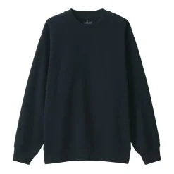 Men's Jersey Slub Crewneck Pullover Sweatshirt