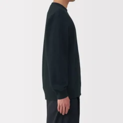 Men's Jersey Slub Crewneck Pullover Sweatshirt