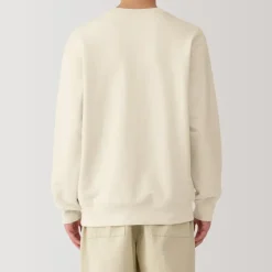 Men's Jersey Slub Crewneck Pullover Sweatshirt
