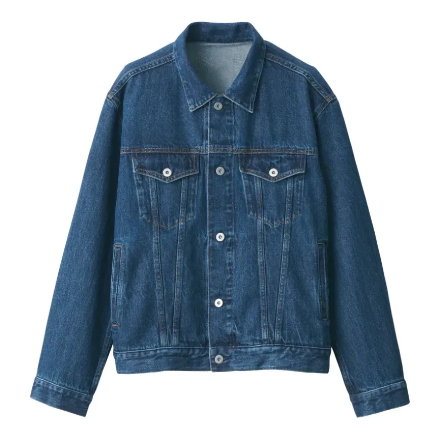 Men's Kapok Blend Denim Jacket
