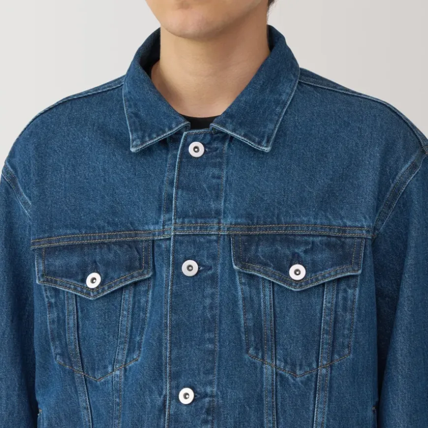 Men's Kapok Blend Denim Jacket