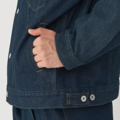 Men's Kapok Blend Denim Jacket