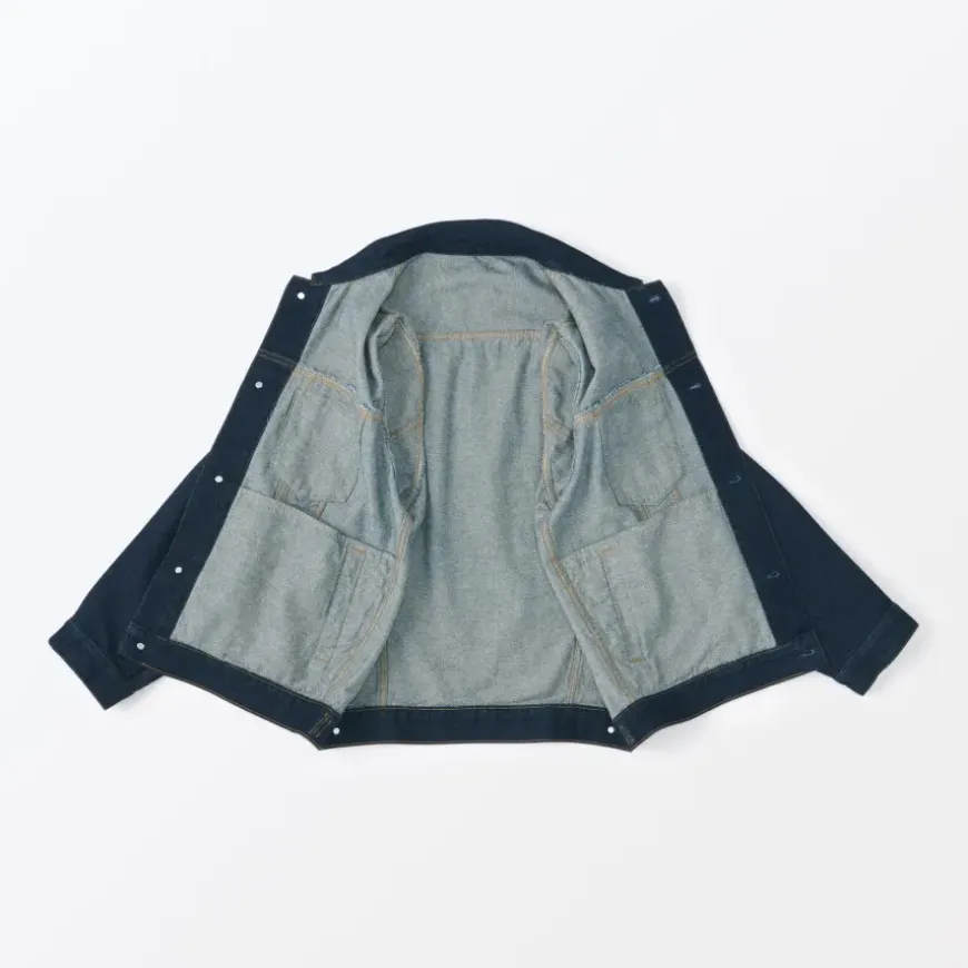 Men's Kapok Blend Denim Jacket