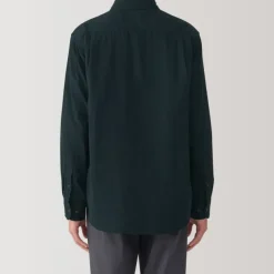Men's Kapok Blend Double Gauze Long Sleeve Shirt
