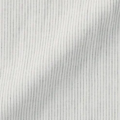 Men's Kapok Blend Double Gauze Long Sleeve Striped Shirt