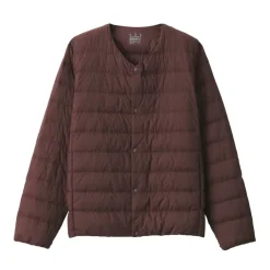 Men's Lightweight Down Collarless Jacket