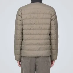 Men's Lightweight Down Collarless Jacket
