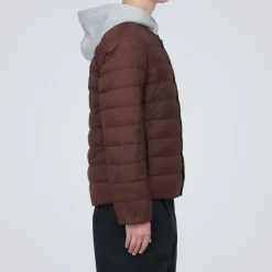 Men's Lightweight Down Collarless Jacket