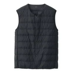 Men's Lightweight Down Collarless Vest