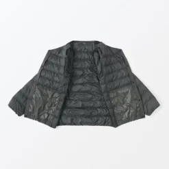 Men's Lightweight Down Collarless Jacket