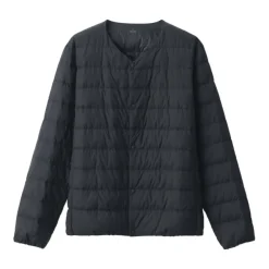 Men's Lightweight Down Collarless Jacket