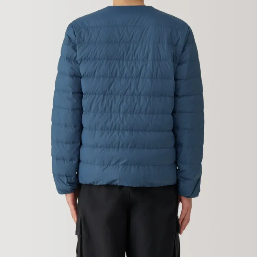 Men's Lightweight Down Collarless Jacket