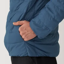Men's Lightweight Down Collarless Jacket