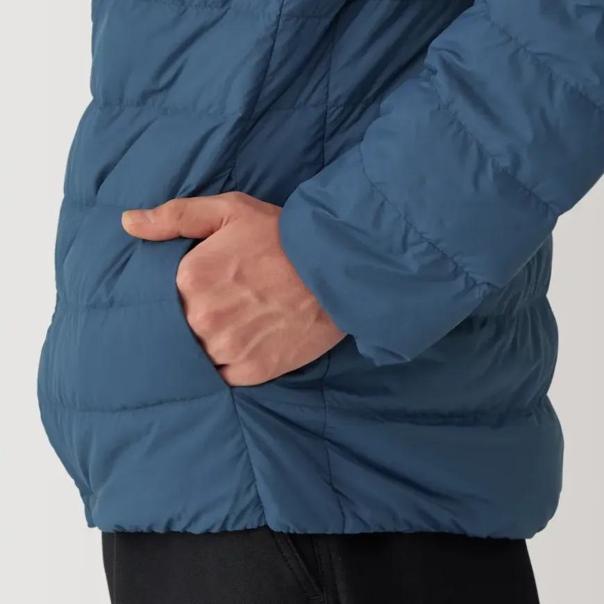 Men's Lightweight Down Collarless Jacket