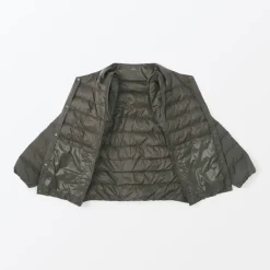 Men's Lightweight Down Collarless Jacket