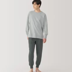 Men's Loose-Twist Sweatshirt Loungewear Set