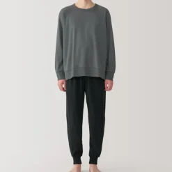 Men's Loose-Twist Sweatshirt Loungewear Set