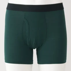 Men's Lyocell Blend Front Open Boxer Briefs