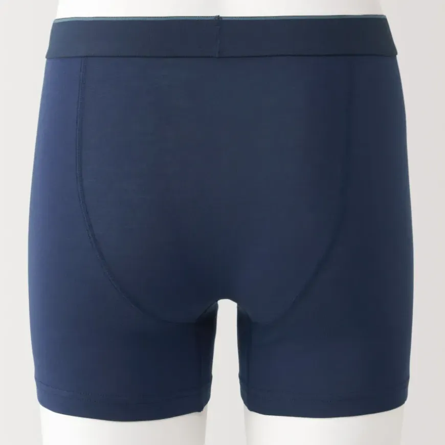 Men's Lyocell Blend Front Open Boxer Briefs