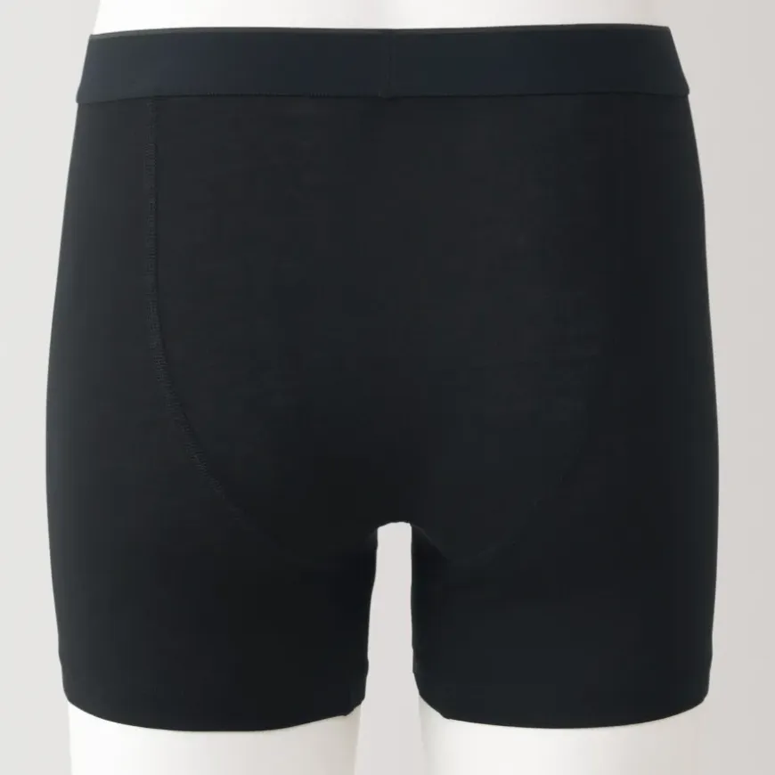 Men's Lyocell Blend Front Open Boxer Briefs
