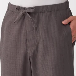 Men's Lyocell Blend Waffle Weave Jinbei Loungewear Set