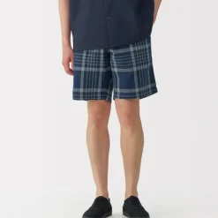 Men's Madras Check Easy Shorts