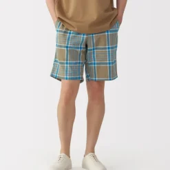Men's Madras Check Easy Shorts
