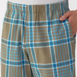 Men's Madras Check Easy Shorts