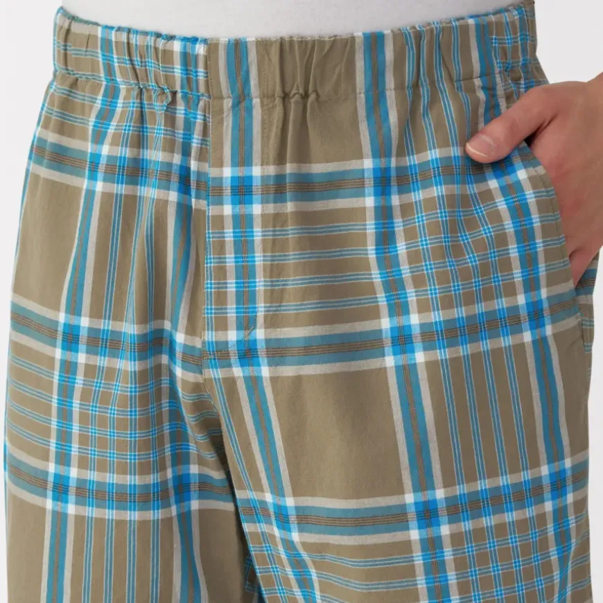 Men's Madras Check Easy Shorts