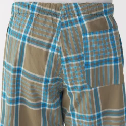 Men's Madras Check Easy Shorts