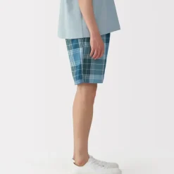 Men's Madras Check Easy Shorts
