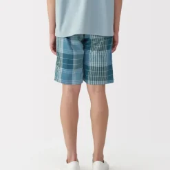 Men's Madras Check Easy Shorts