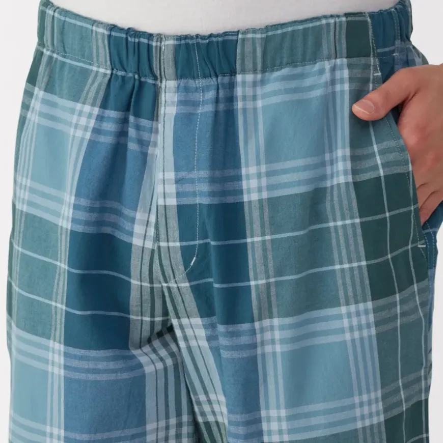 Men's Madras Check Easy Shorts