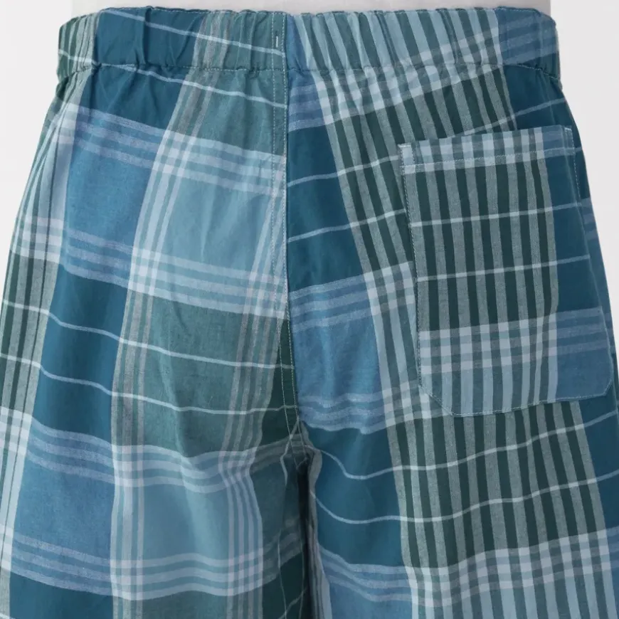 Men's Madras Check Easy Shorts
