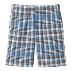Men's Madras Check Easy Shorts