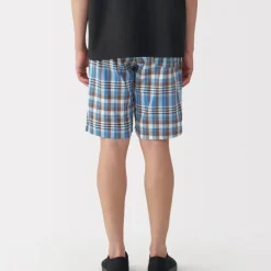 Men's Madras Check Easy Shorts